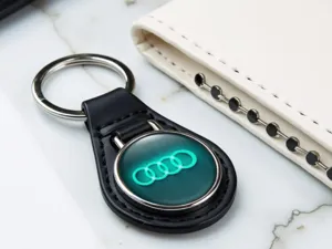 Audi Schlüsselring Halter Edles Acryl Moderner Stil